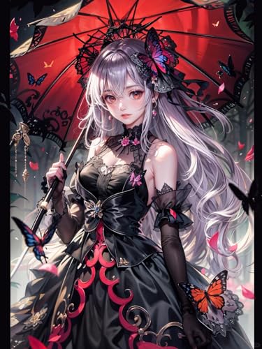Peinture par numéros diamant 5D manga idée cadeau loisir créatif
