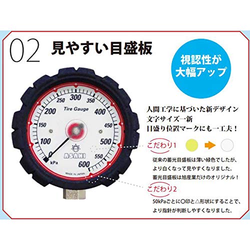 AGE-600-452 旭産業 ゲージボタルEX 小口径ストレートチャック 乗用車