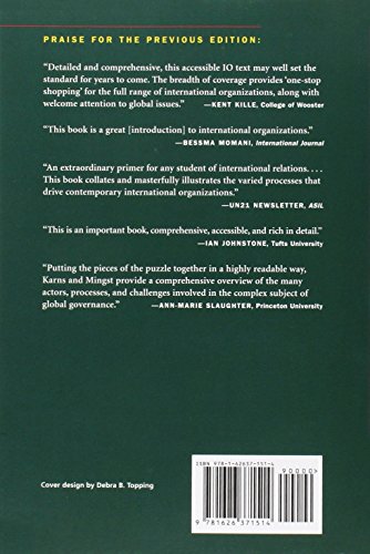 International Organizations: The Politics And Processes Of Global Governance #TOP1