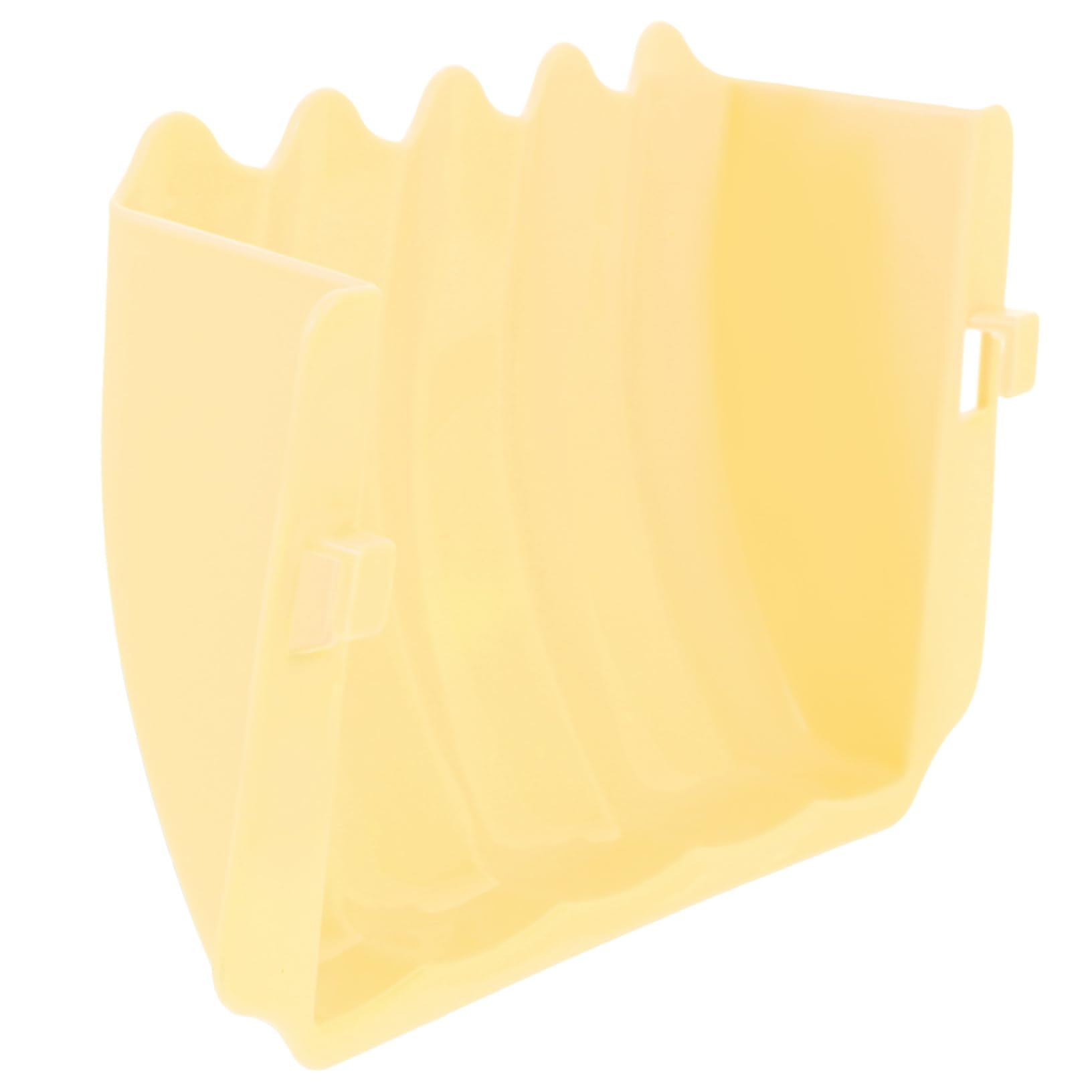 INOOMP 4pezzi Mangiatoia Sospesa Per Conigli e Alimentatore Resistente Facile Installare Design Roditori e Criceti Colore Giallo