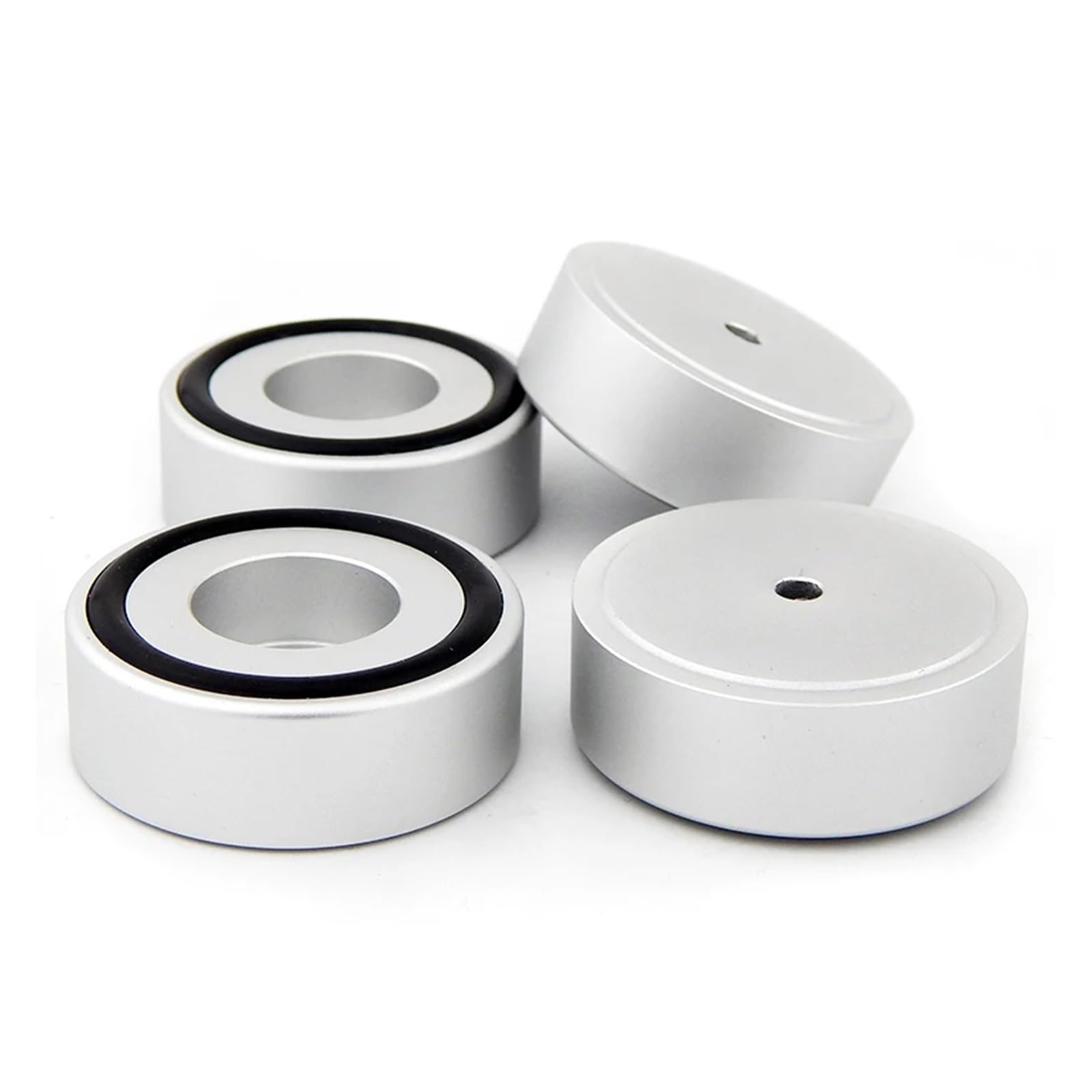 Wzmacniacz Głośnik Podnóżek Dekoder Komputer Audio Podwozie Bufor Absorpcja Tłumienie Aluminiowe Nóżki Maty 44 * 16mm(Faint Gold)