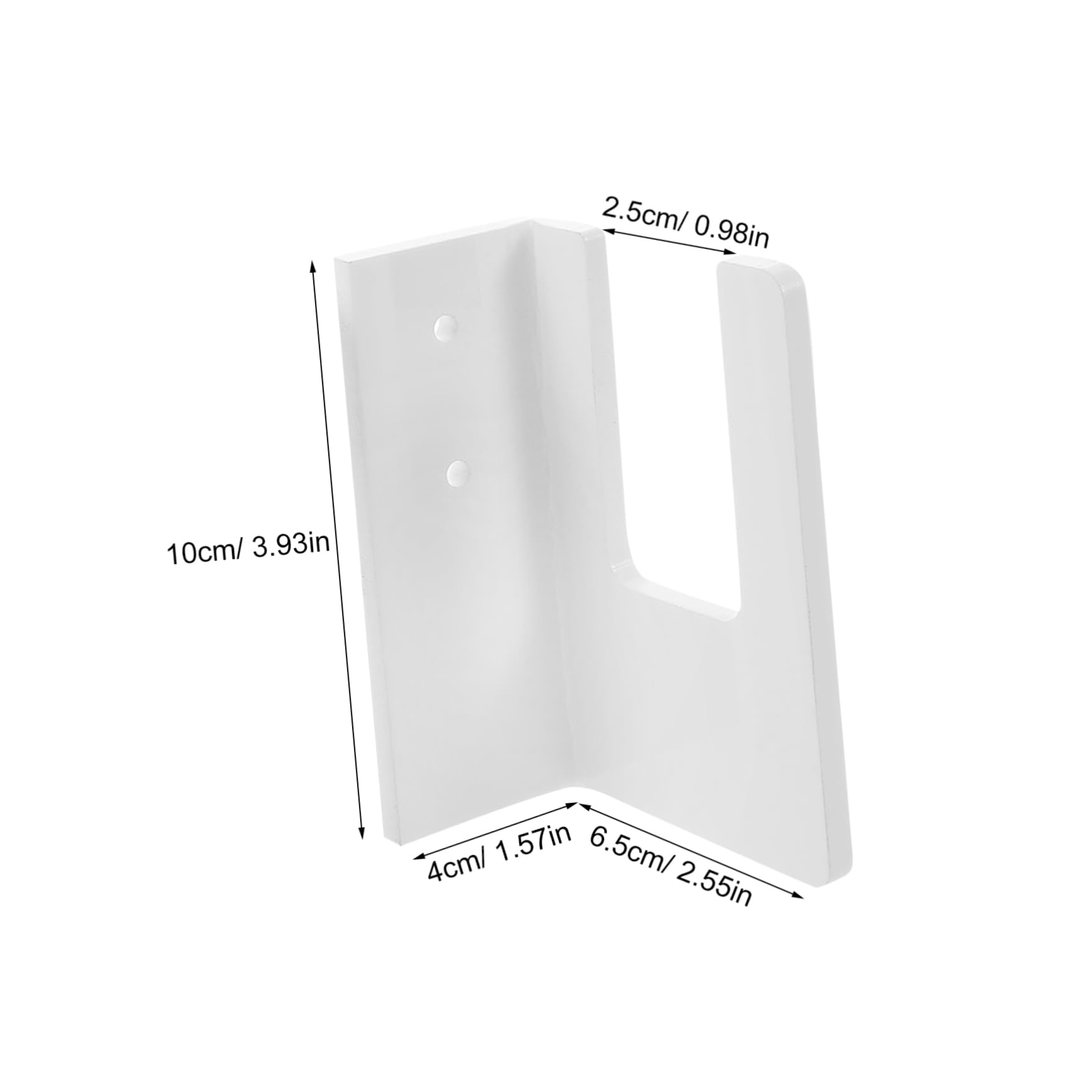 GOOHOCHY Versatile Snowboard Skateboard Wall Mount Acrylic Display Rack Strong Modern Home Office Dec