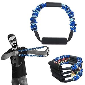 FOSER Archery Band Open Bow Resistance Trainer Arm Strength Training Bow Training Tensioner Archery Fitness Machine