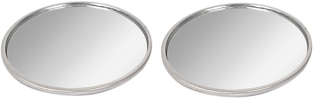 Ruilogod Vehicle Wide Angle Rearview Blind Spot Mirror Rearmirror 50mm Dia 2pcs