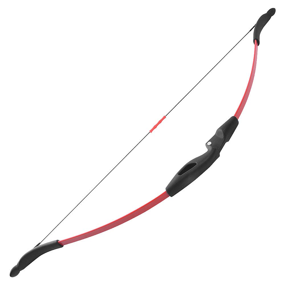 Ensemble flèches et Jeu de tir à l’Arc Début Arc recourbé Ensemble d'arc Classique 15 lbs avec des Flèches en Fibre de Verre Carquois