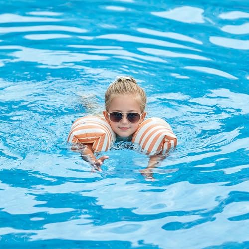 Mufeng 4 Pack Manguitos Inflables de PVC para Natación miniatura 2