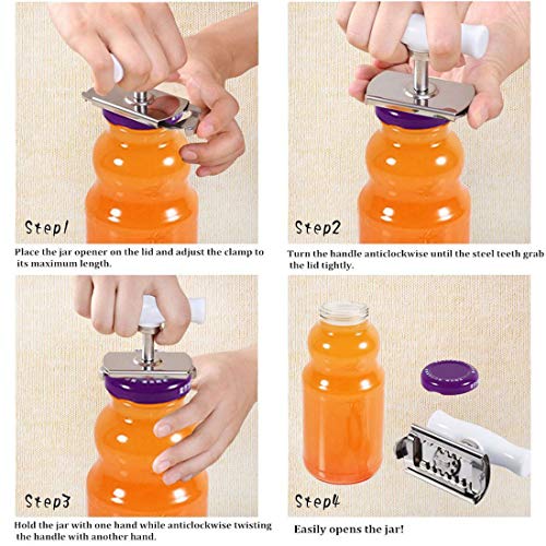 OYSIR Adjustable Stainless Steel Jar Opener — view 5