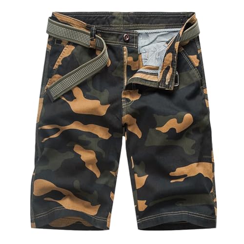 Short cargo homme coton décontracté WOLONG bermuda large