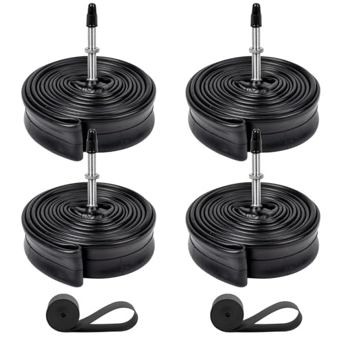 Chambre à air 700x42c anti-fuite d'air pour pneu vélo 28 pouces