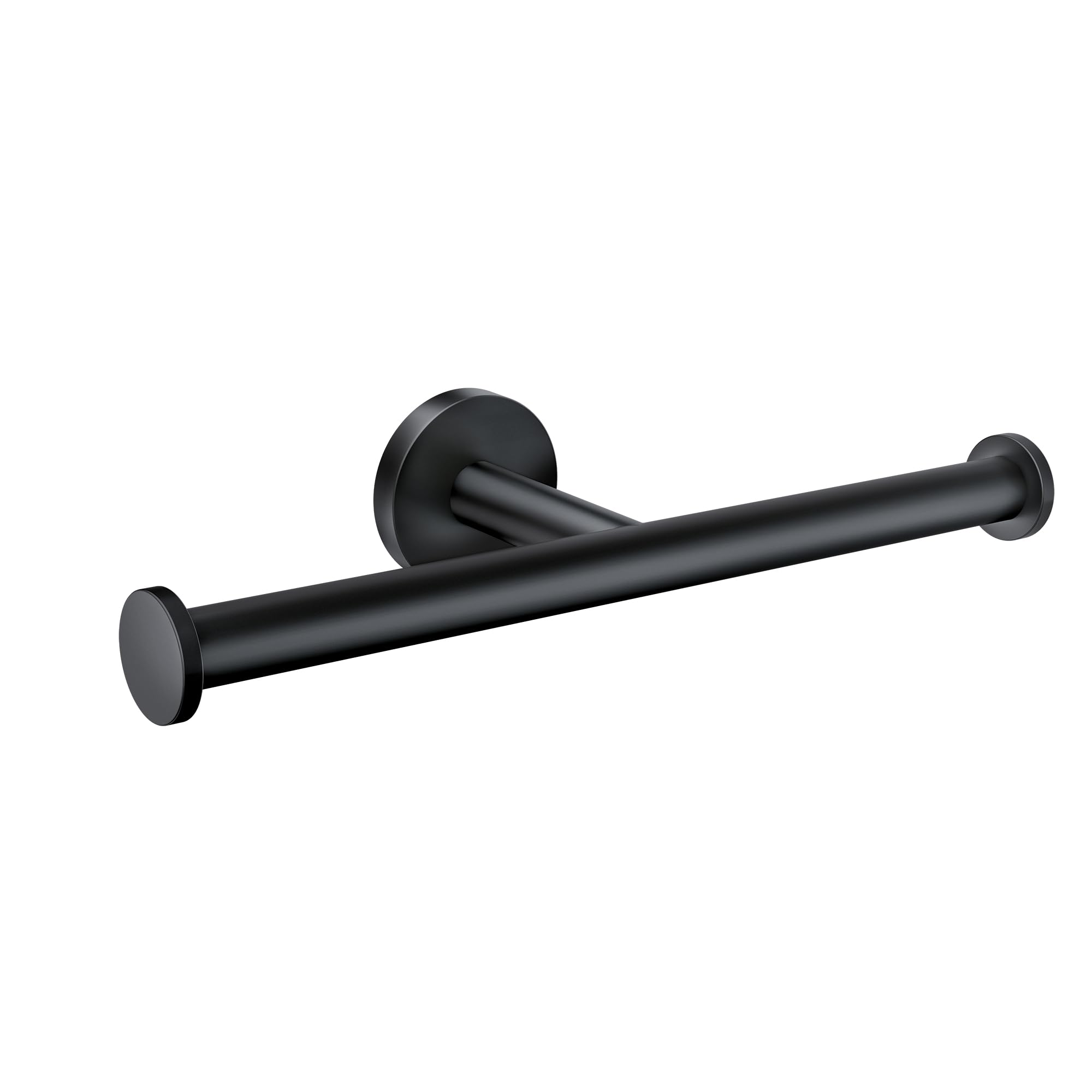 Moen Y5788BL Arlys Collection Modern Bathroom Double Toilet Paper Holder, Matte Black