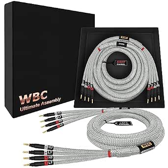 Western Electric 12 Awg OCC Cavo Altoparlante HiFi 8 Fili Cavo Altoparlante