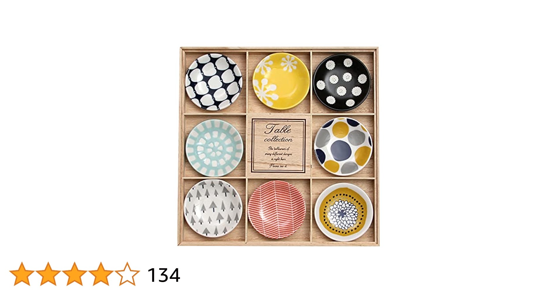 Amazon｜小倉陶器 小皿 北欧 直径8.9cm 8枚セット 149125｜小皿