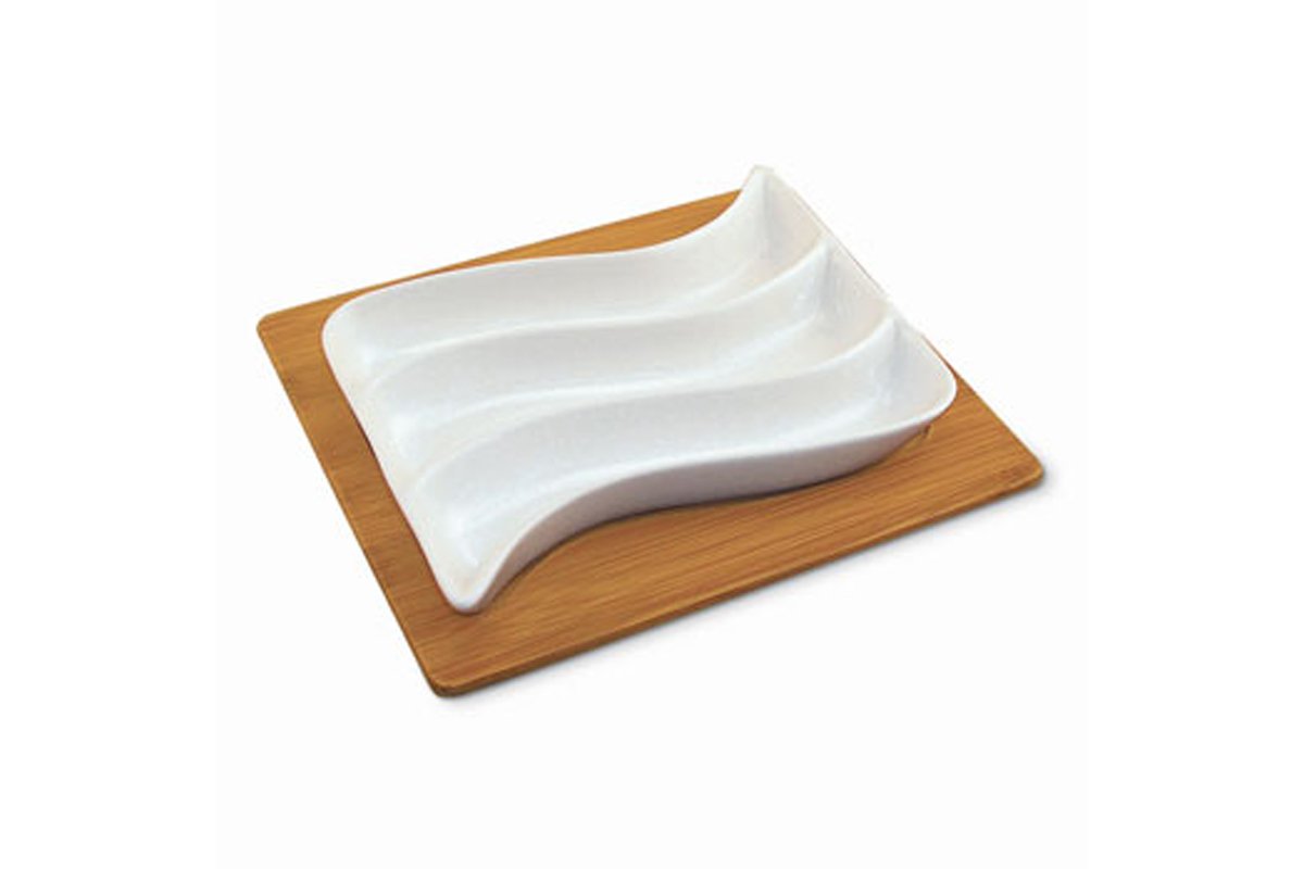 Snack Serving Set (2 Piees) [Pack of 1]