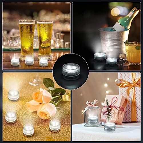Afoosoo FLAT 3CM Submersible Flameless Tea Lights Candles thumb #4