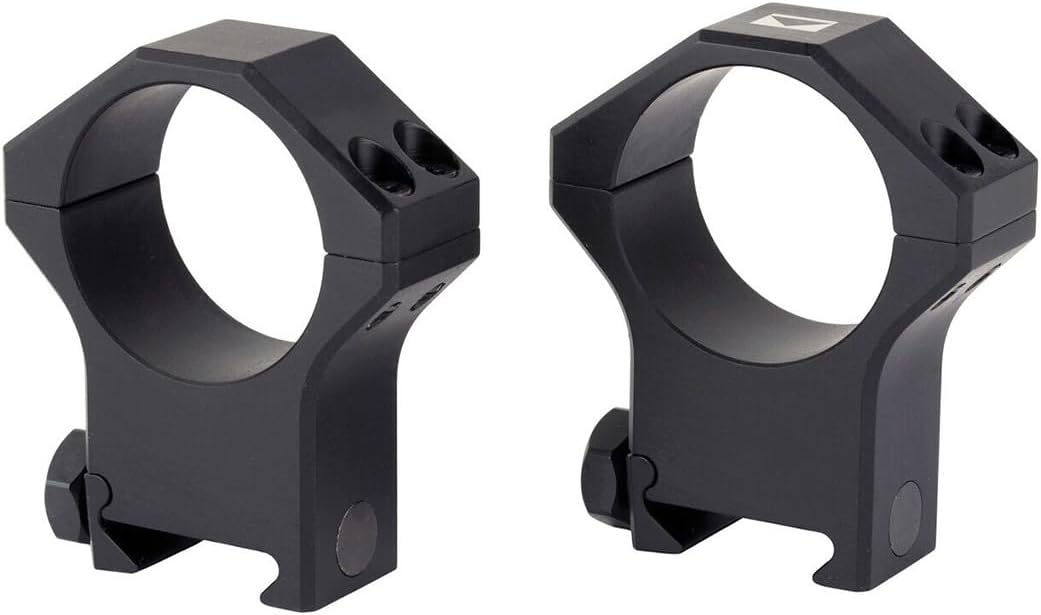 Steiner T-Series Scope Rings, 34mm Diameter, High 1.25", Black