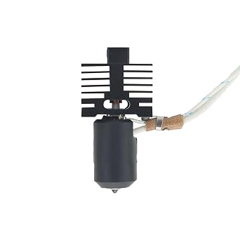QIDI PLUS4 Official High-Performance Bimetal Hotend, Hardened Steel Nozzle | high thermal 370C stability, clog-free smooth extrusion, wide filament compatibility for durable printing