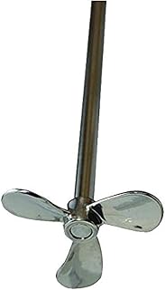 Caframo A166 Propeller, Pitched Blade 2.5 in. cast SS 5/16 in. bore, with 16 in. SS Shaft