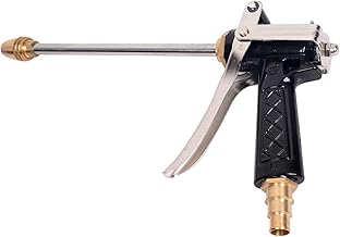 CIADAZ Pistola de lavagem de carro de alta pressão, pistola de lavagem de alta pressão, 4 modos de pulverização ajustáveis, para lavagem de carro, rega