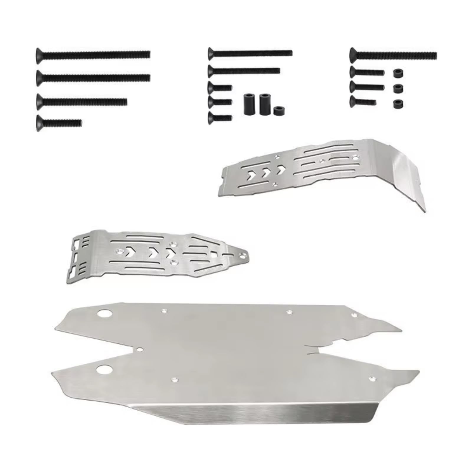 Compatibile Con Arrma Per Mojave 4S 1/8 RC Auto Parti Di Aggiornamento Accessori In Acciaio Inox Per La Protezione Del Telaio Piastra Paramotore Accessori
