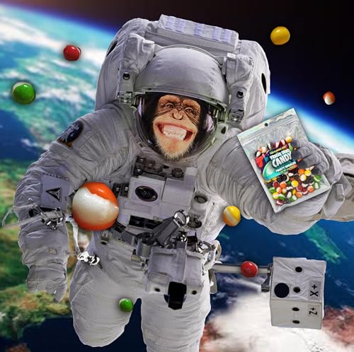 Freeze Dried Candy Marshmallow Circus Peanuts Variety Pack - Crunchy Treats - Space Theme Party Favor Unique Gift, 2.2 oz