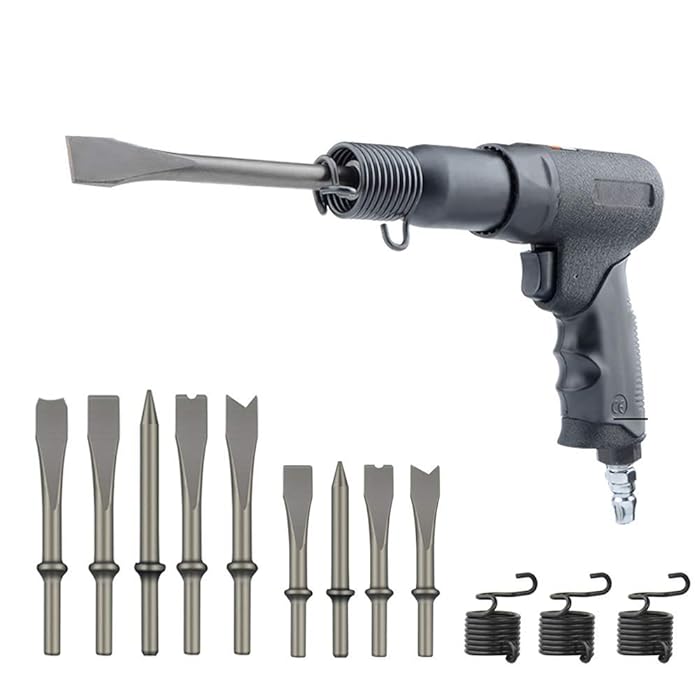 Buy MXBAOHENG Pneumatic Concrete Breaker Air Hammer Air Compressor Chipping Hammer Kit Concrete