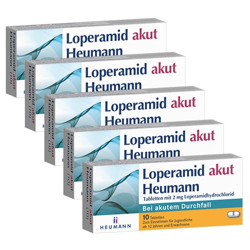 Bodfeld Loperamid akut Heumann 2mg Tabletten Multipack