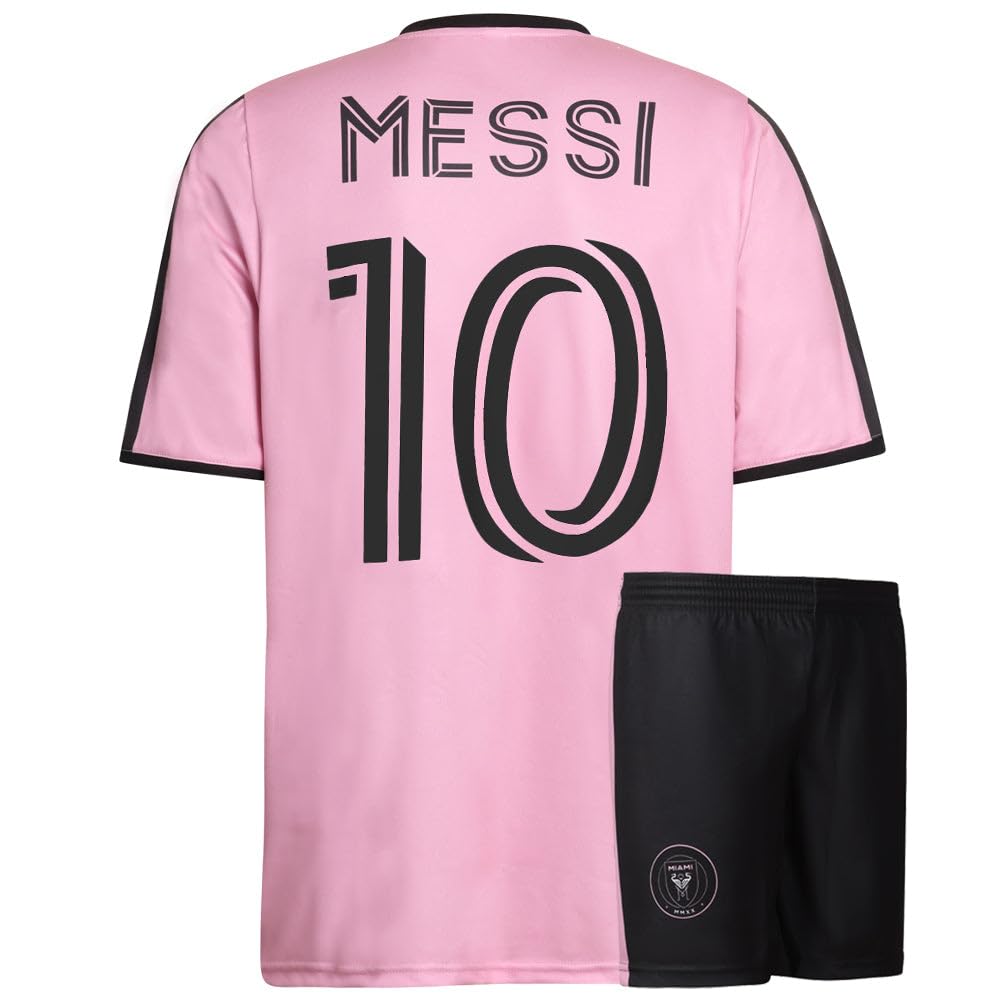 Kingdo Miami Voetbaltenue Messi Thuis - 2024-2025 - Kind en Volwassenen