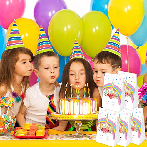 Pak met 24 Eenhoorn Enveloppen Snoepzakjes - Eenhoorn Papieren Zakken met Sticker 24 stks Eenhoorn - Eenhoorn… - Afbeelding 7