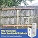 Heavy-Duty 2x4 Door Barricade Brackets 1/4