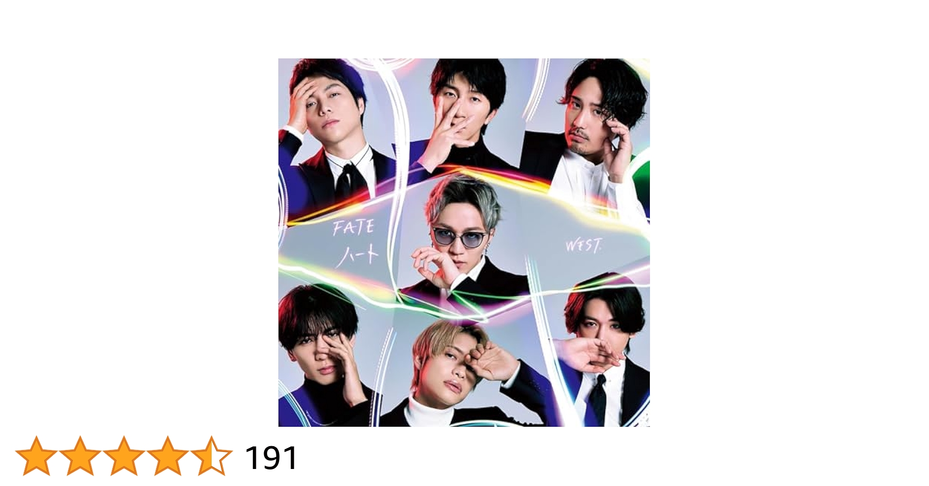 ジャニーズWEST クリアファイル　CD・DVD 公式生写真　セット momokobuu_cd210028