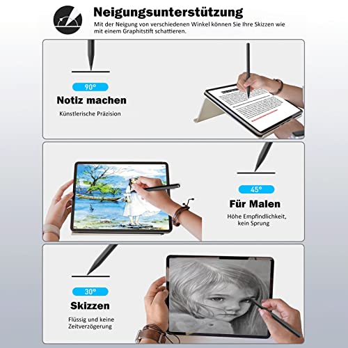 Meko iPad Stylus Pen mit Palm Rejection und Magnetischem Ladekabel
