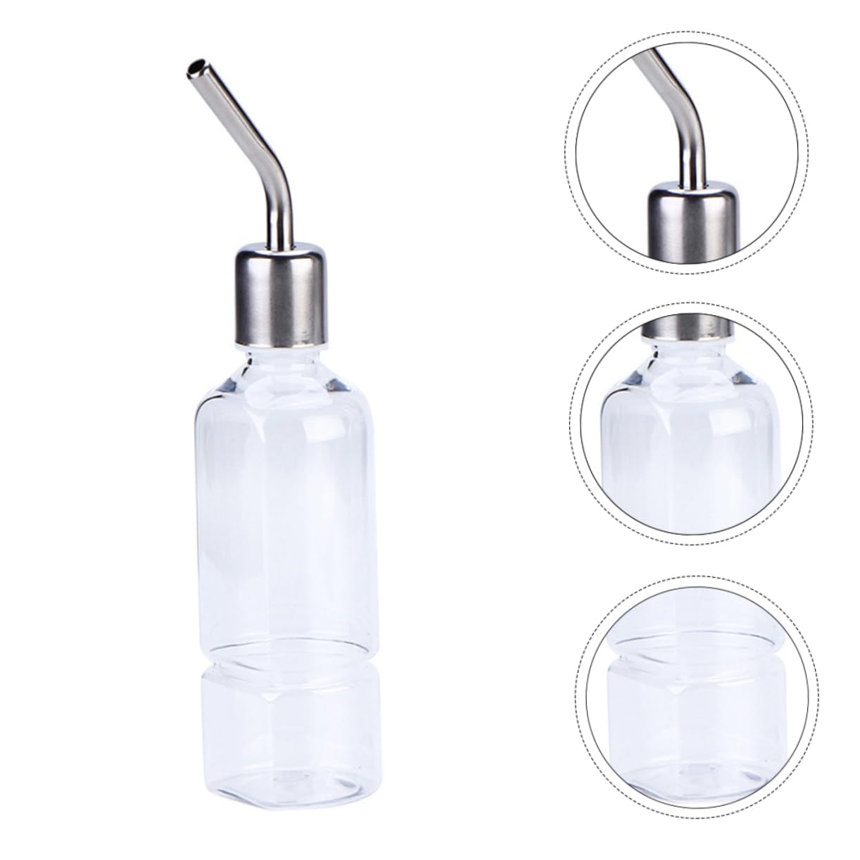 FOMIYES 6piezas Botella De Agua para Mascotas De Bebedero Colgante De Inoxidable para Conejos Hámsters y Roedores Instalación Fugas Pack