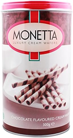 Monetta Wafer Rolls, Chocolate, 300G