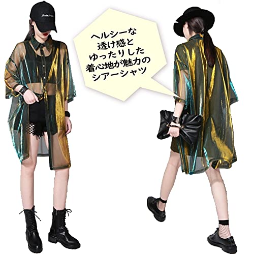 レオナール　ダンス衣装　シースルー　ブラック　サイズ38 ダンストップス タートルネック メッシュ シースルー トップス