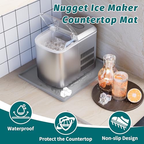 Tapete de silicona para máquina de hielo 12"x10" miniatura 3
