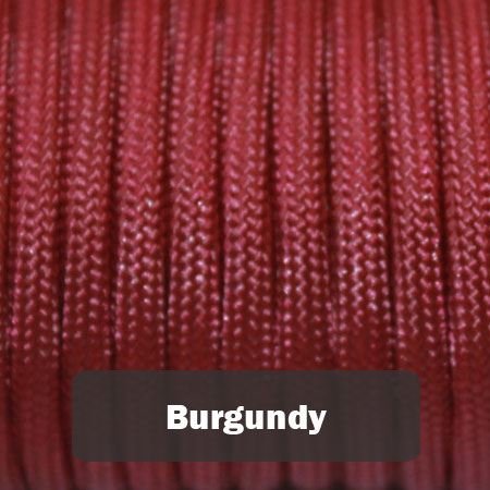 550 Paracord - 60 Colours - 7 Stand Core - High Spec - 100FT Burgundy