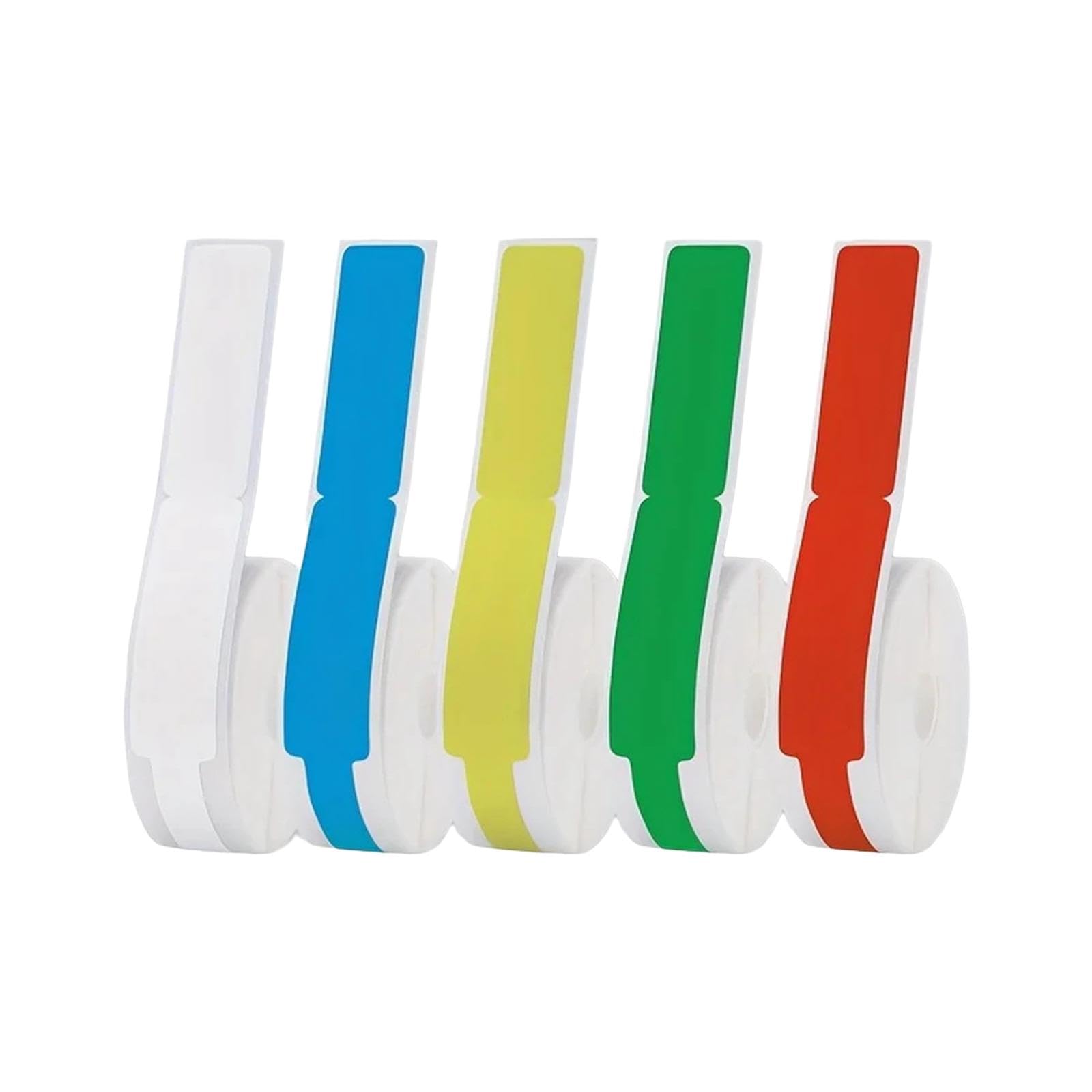 #N/a 5 Rollos de Cintas para Rotuladoras, Papel de Impresión de Etiquetas Impermeable para Rotuladora D11