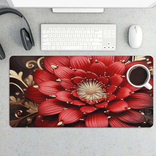 Desk Pad Protector Alfombrilla para Teclado y Mouse 24x12 Pulgadas