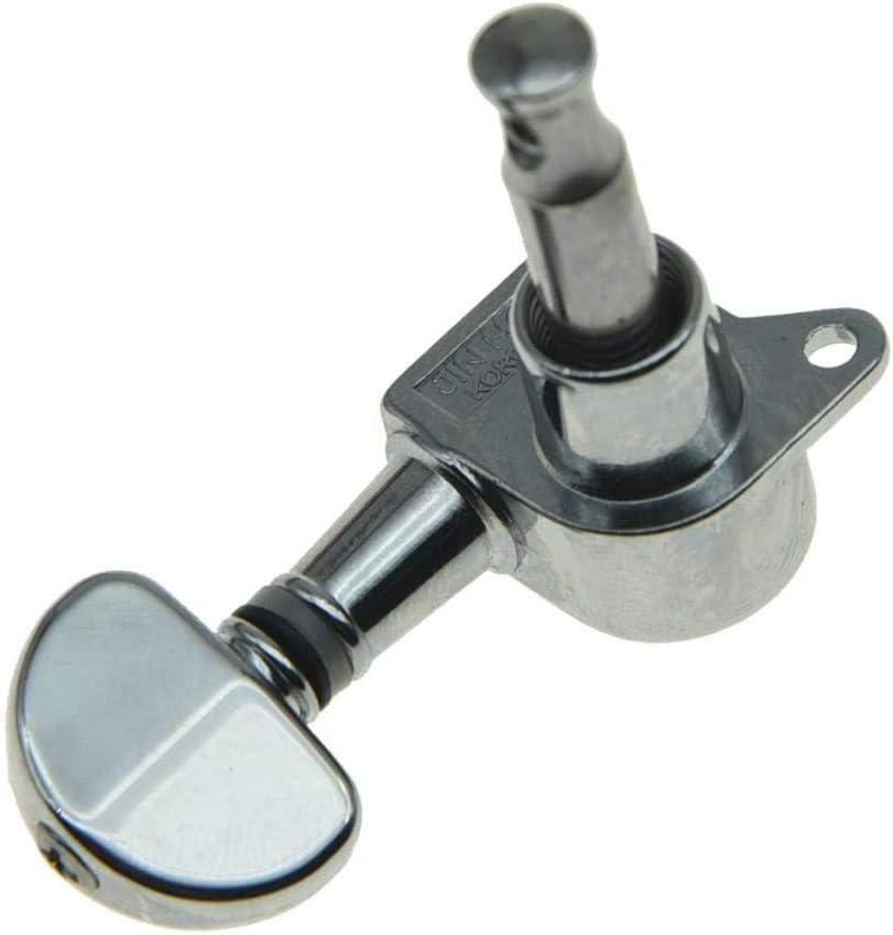 Wilkinson 3x3 ROTO Style Guitar Tuners Tuning Keys Pegs Guitar Machine Heads for Les Paul or Acoustic Guitars Chrome