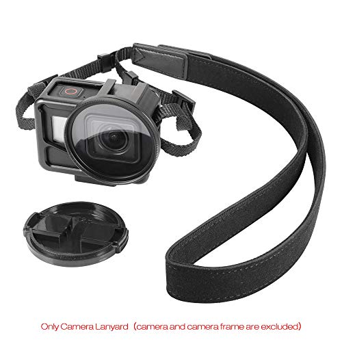 RuleaxAsi Alça da câmera com fivelas de liberação rápida, Corda de câmera ajustável Compatível com G