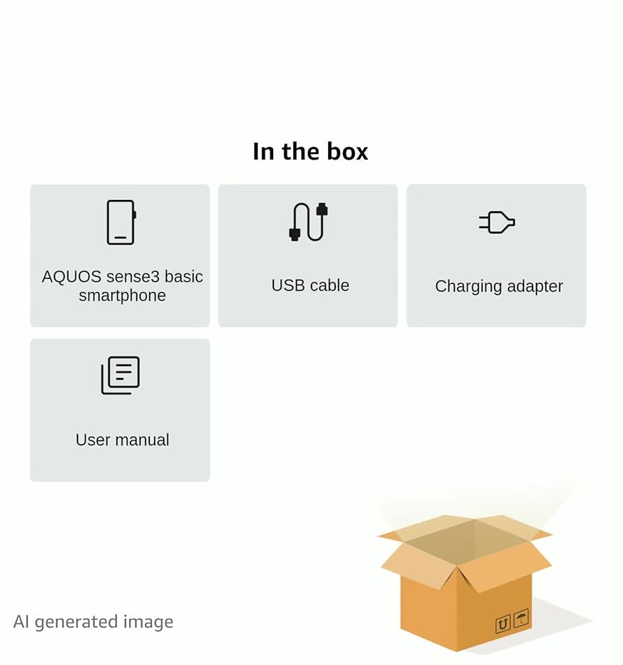 Amazon | 【開封済み未使用品】SHARP AQUOS sense3 basic SHV48