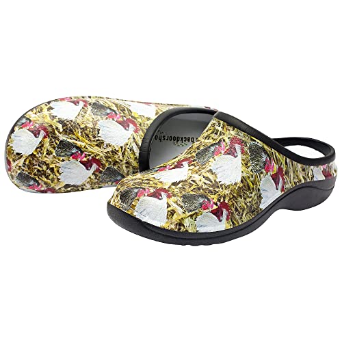Image of Backdoorshoes Waterproof Premium Garden Clog Shoes for Women with Arch Support