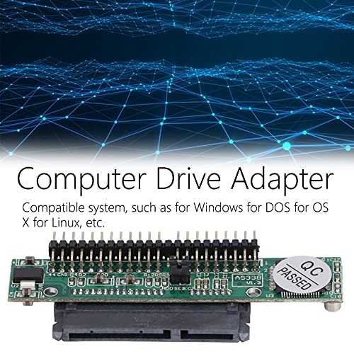 PUSOKEI SATA to IDE Bridge Board Adapter, SATA Male to 44 pin Female 2.5 inch IDE Adapter - Image 2