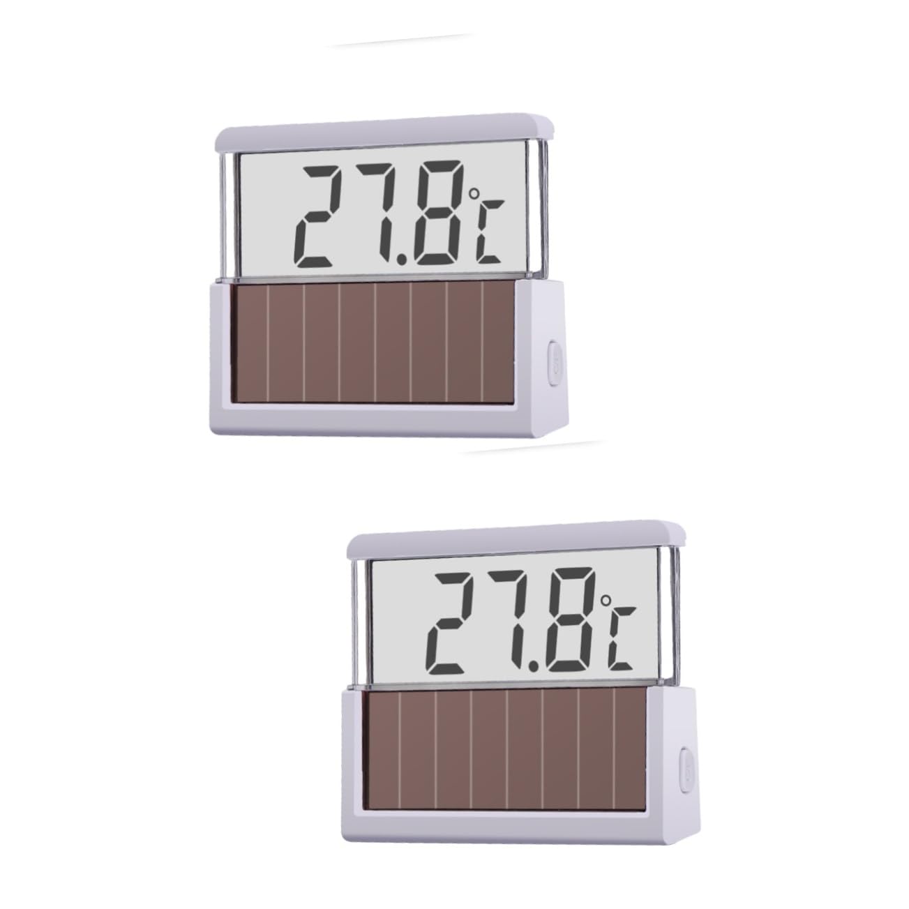 BESPORTBLE 2 Piezas termometro digital LED termómetro digital termómetros digital pequeño termómetro agua del acuario agua del tanque de peces peceras tronco acuario termómetro de abdominales