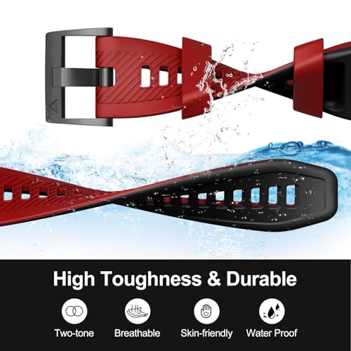 MYSNBKN Watch Strap for Fenix 8 51mm/Fenix 7X Pro/Fenix 7X/Fenix 6X Pro/Fenix 6X/Fenix 5X/Fenix 5X Plus/Fenix 3/Fenix 3 HR - Image 3