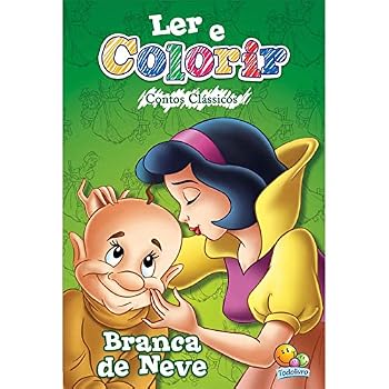 Paperback Branca de Neve - Coleção Ler e Colorir Contos Clássicos [Portuguese] Book