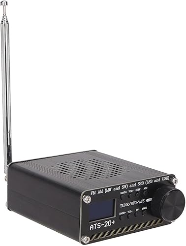 Miniatura 5 de ATS-20 Plus V2 SI4732 Full-Band Radio Receiver, FM AM LW SW World Band Receiver with Speaker, Antenna, Portable Shortwave Radio Receiver for Outdoor