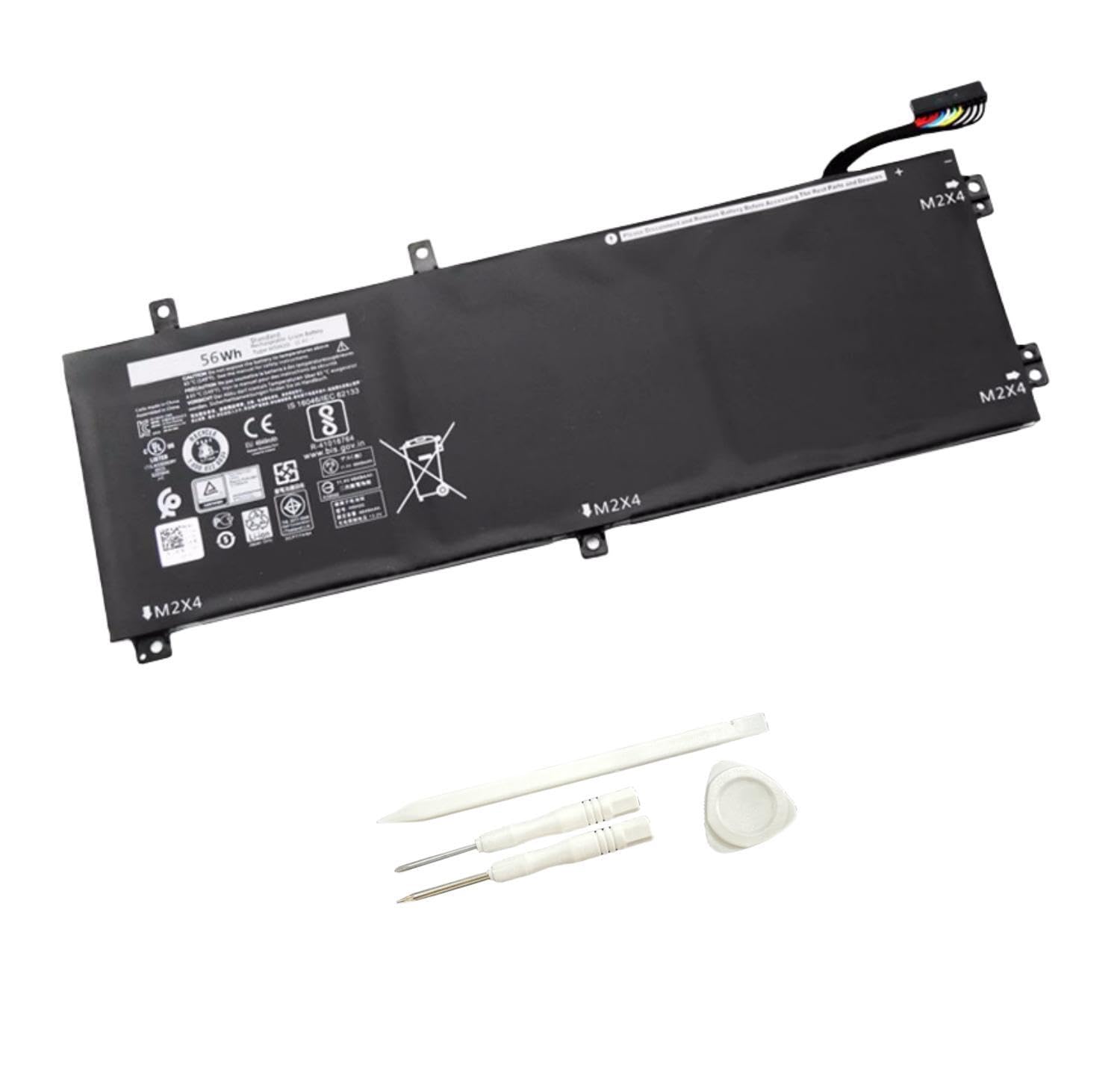 Aluo Wspinaczka H5H20 Laptop Battery Compatable with Dell XPS 15 9550 9560 9570 Precision 5530 5520 M5520 Series 62MJV M7R96 5D91C 05D91C H5H2O 11.4V