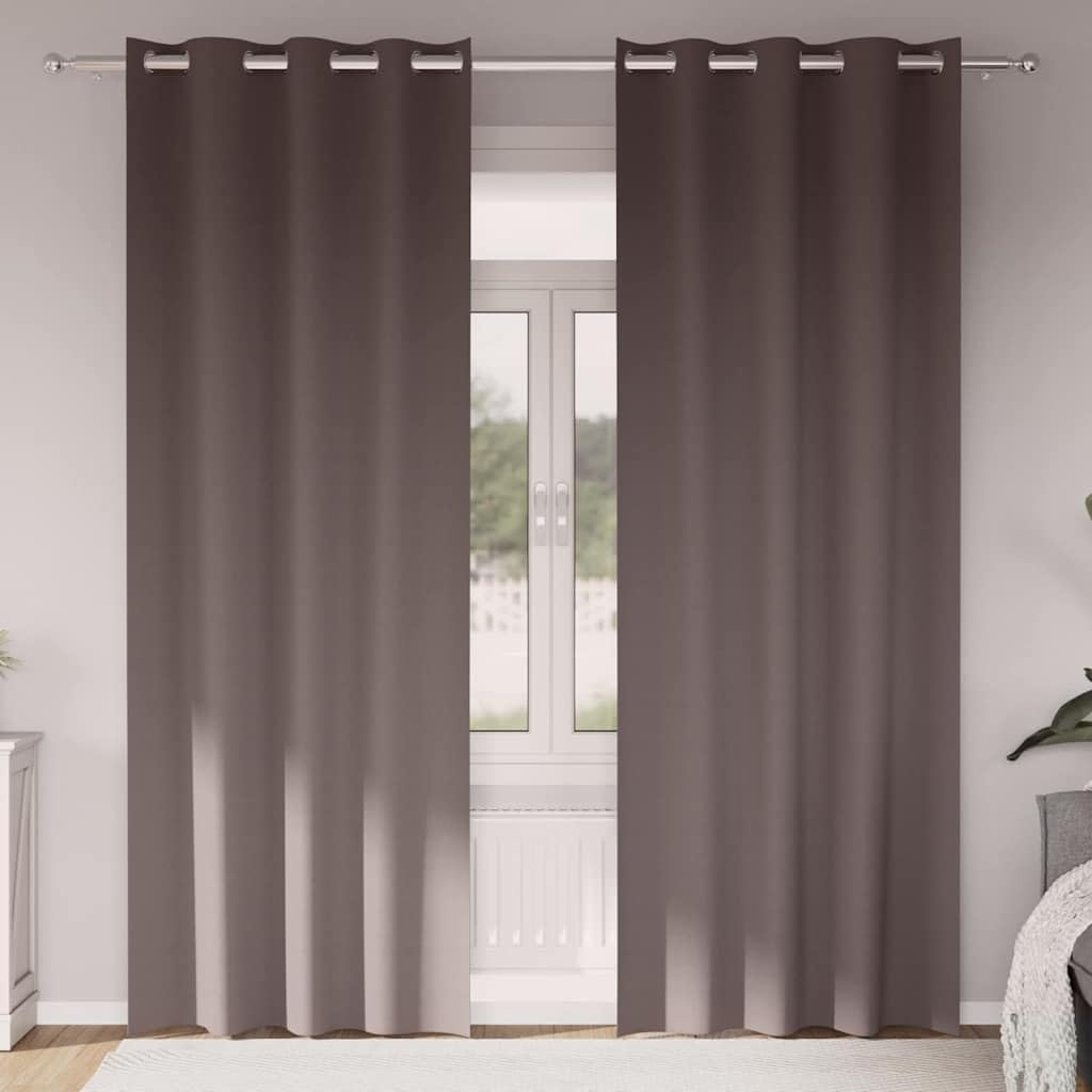 Rideaux occultants pour salon et chambre créant une ambiance cosy
