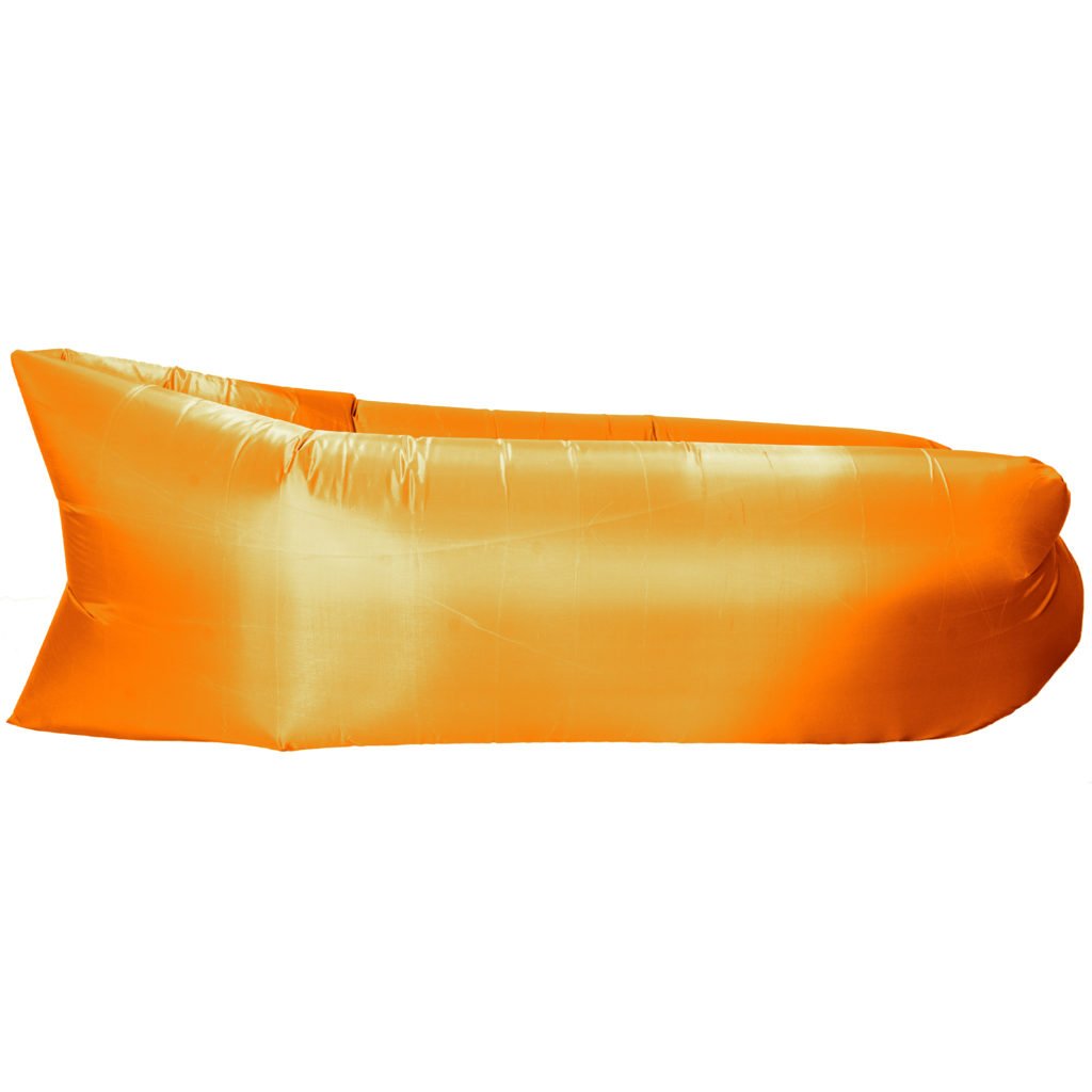 Adventure Sack Ultra-Light Inflatable Lounger air Sofa is an air Lounger for Indoor or Outdoor use Perfect for Festivals, Camping, and picnics, Orange